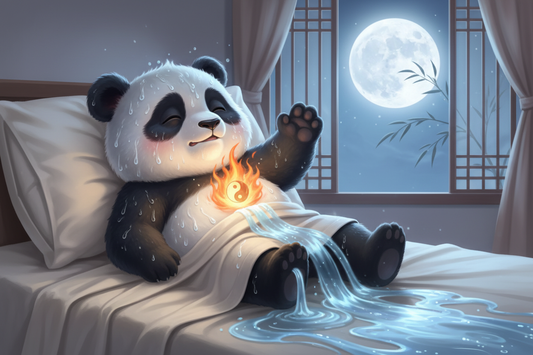 Waking Up Drenched in Sweat Every Night? TCM Explains Why — and How the Taiji Way of Sleep Can Finally Cool the Fire Within