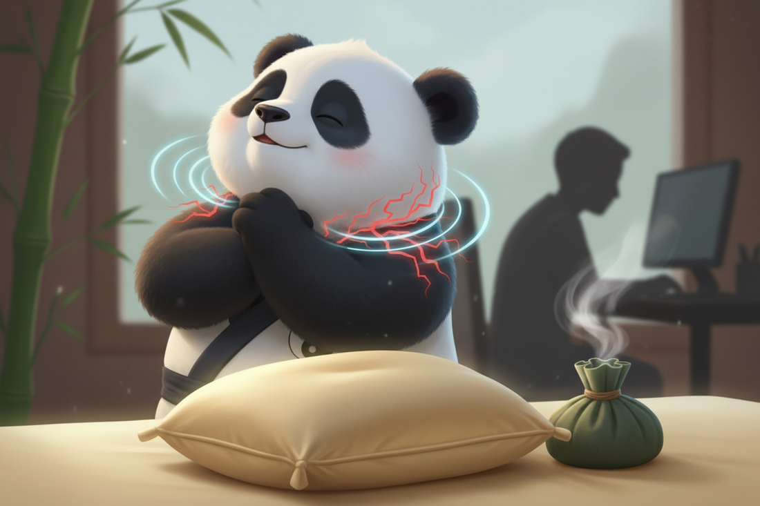 Neck Cracking and Clicking All Day? TCM Explains Why — and How the Taiji Way of Sleep Can Finally Restore Smooth, Silent Movement