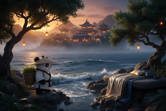 The Compassionate Shore: What Putuoshan Teaches Us About Surrendering to Sleep