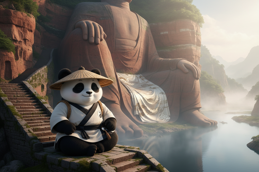 The Buddha Who Is a Mountain: What Leshan's Giant Buddha Teaches Us About the Scale of True Rest