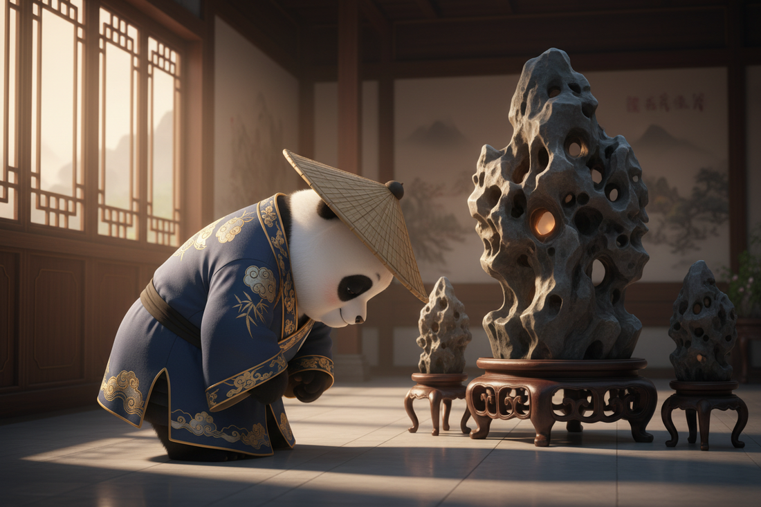 The Man Who Bowed to Stones — Mi Fu, the Art of Deep Affection, and the Slow Life That Sleeps Well