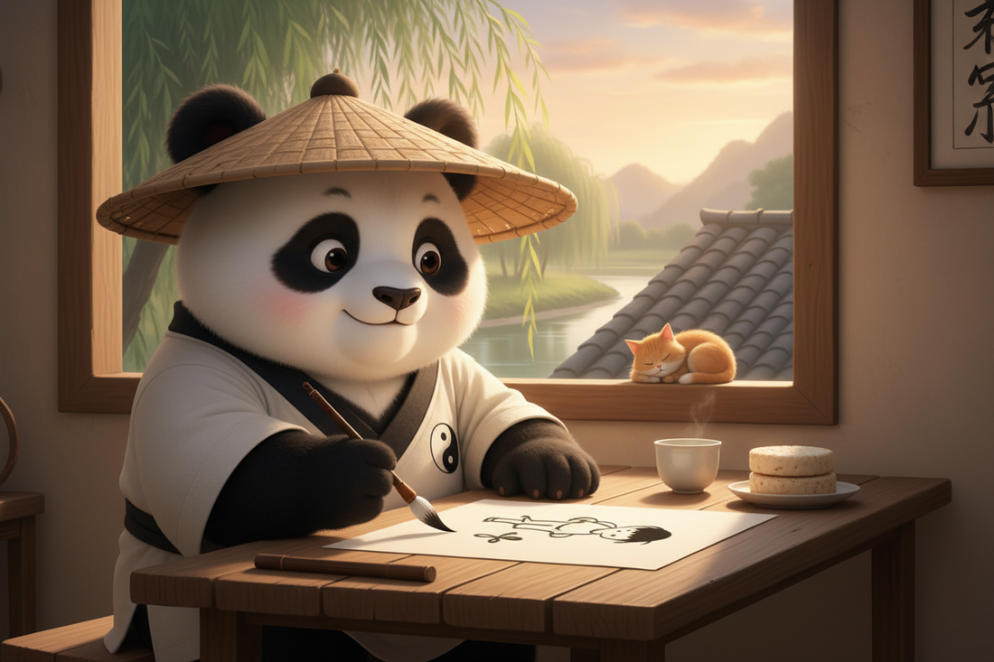 Feng Zikai and the Art of Simple Joy: How China's Most Beloved Cartoonist Found Peace in Turbulent Times