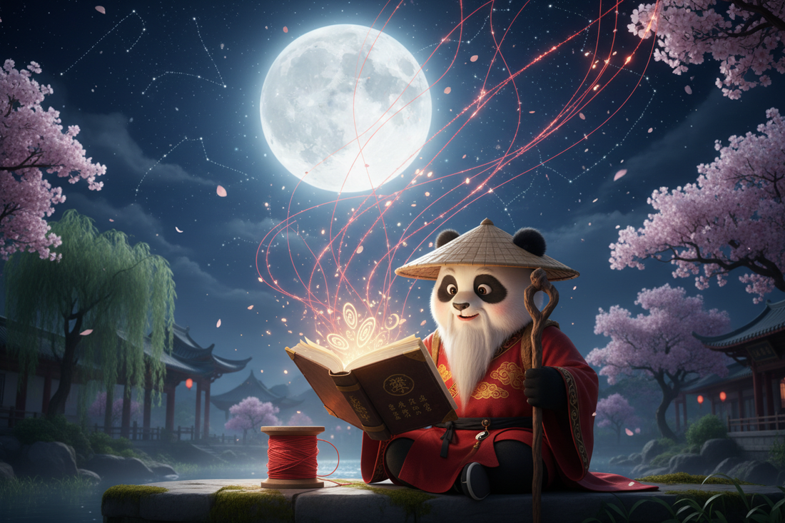 The Old Man Under the Moon: How Yuelao Weaves Destiny While You Sleep