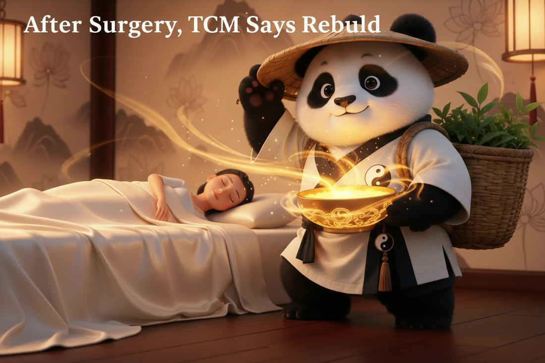 After Surgery, Western Medicine Says Rest. TCM Says Rebuild. Here's the Difference — and Why Both Matter