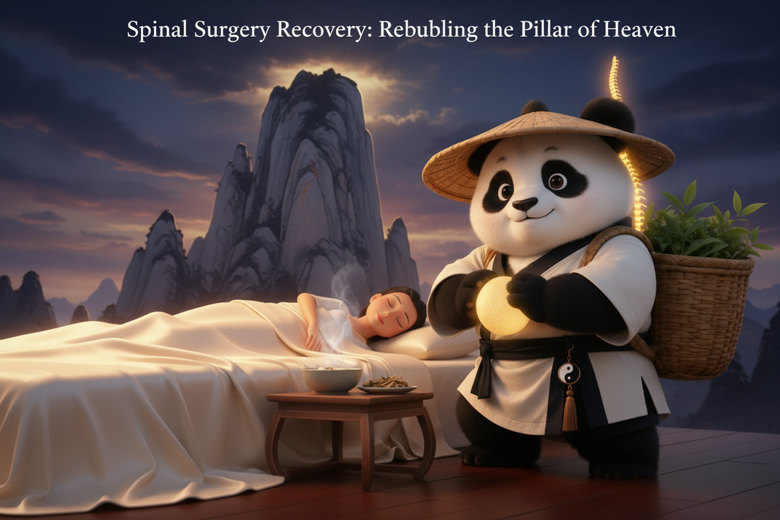 Spinal Surgery Recovery: TCM's Blueprint for Rebuilding the “Pillar of Heaven” — Du Mai and Deep Sleep