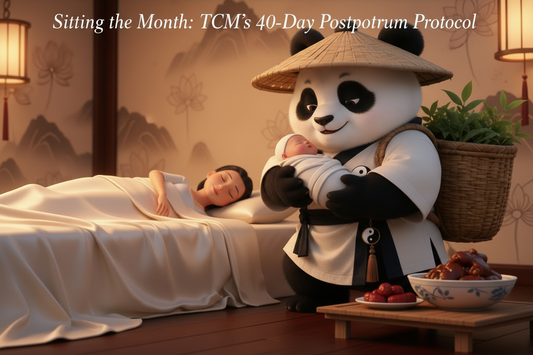 After Giving Birth: TCM's 40-Day “Sitting the Month” Protocol — Modernized for Real Life (坐月子 Reimagined)