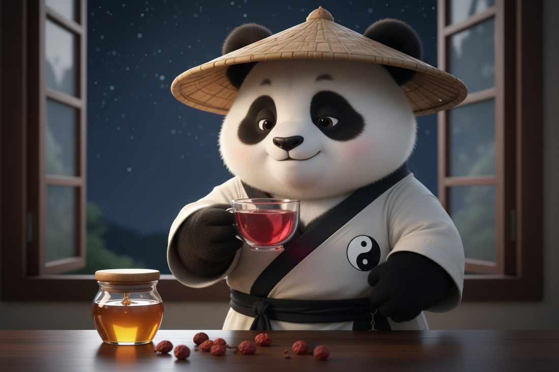 Feeling Startled Awake and Always Sweating Through the Night? TCM Explains Heart-Kidney Disharmony — and How Schisandra Honey Drink (五味子蜂蜜饮) + the Taiji Sleep Way Can Finally Fix It