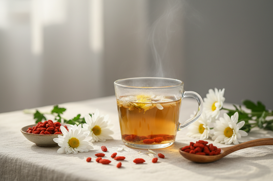 Chrysanthemum and Wolfberry Tea: Cooling the Liver, Calming the Mind for Better Sleep