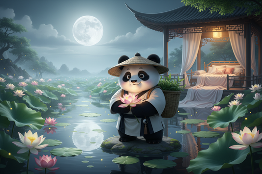 He Xiangu and the Moon's Rhythm: A Taoist Guide to Sleep Across the Female Cycle