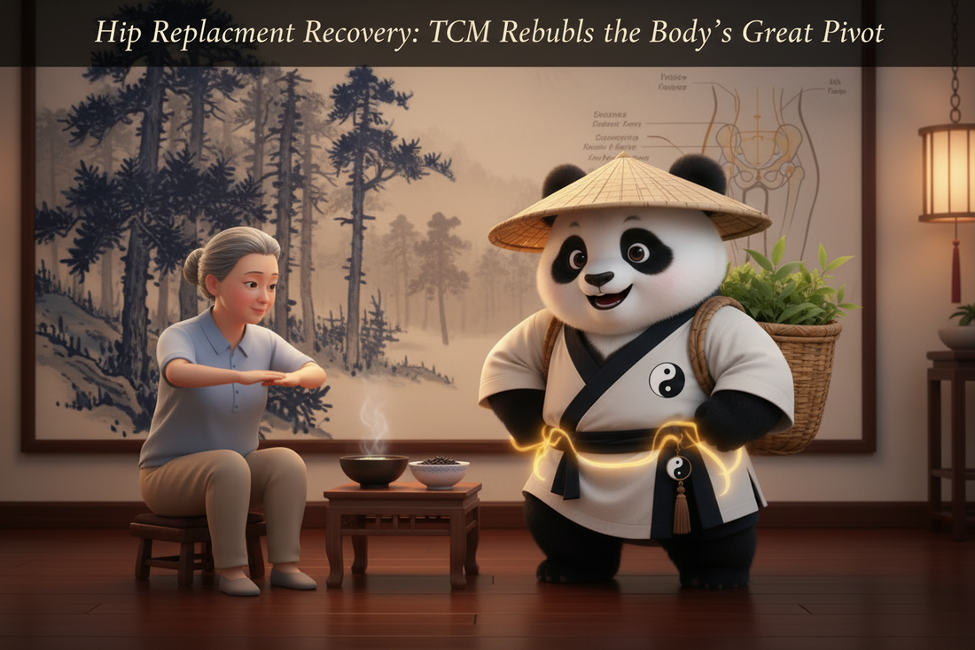 Hip Replacement Recovery: TCM's Blueprint for Rebuilding the Body's Great Pivot — Kidney, Bone, and Deep Sleep
