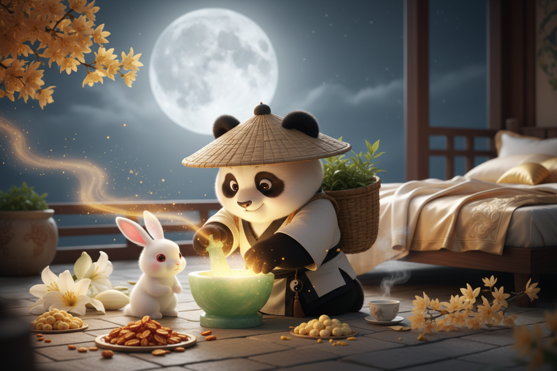 What the Jade Rabbit Knows: The Ancient Art of the Herbal Sleep Ritual
