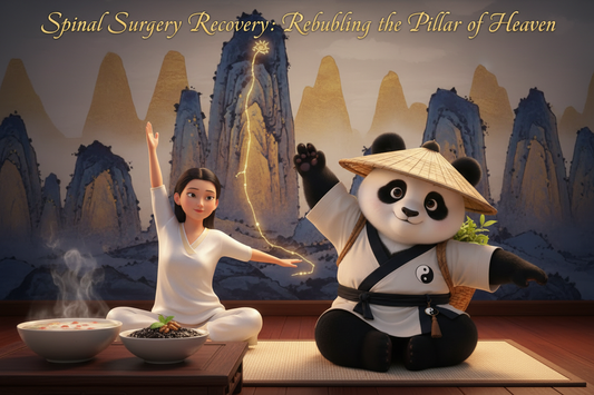 Spinal Surgery Recovery: Rebuilding the Pillar of Heaven — Du Mai, Kidney Jing, and Deep Sleep