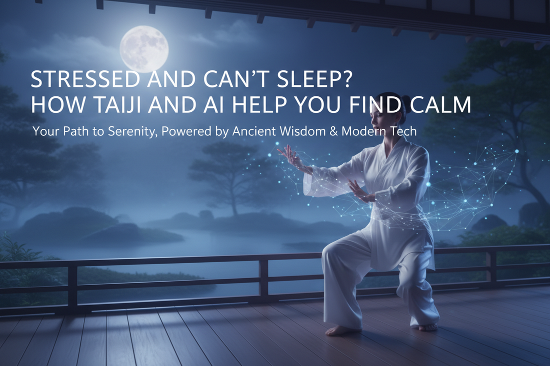 Stressed and Can't Sleep? How Taiji and AI Help You Find Calm