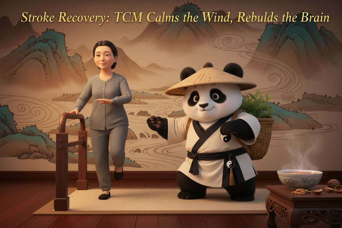 Stroke Recovery: How TCM Calms Liver Wind, Clears Blood Stasis, and Rebuilds the Brain Through Sleep