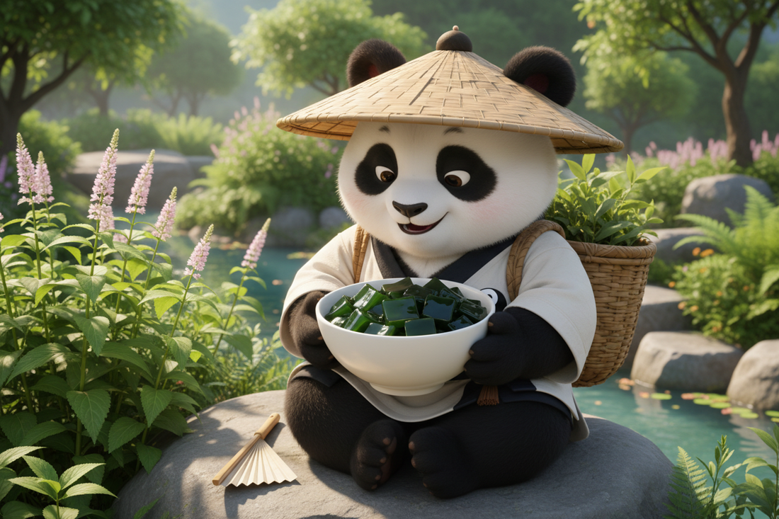 Xiancao (Platostoma palustre / Grass Jelly Plant): The Immortal Cooling Herb — Clearing Summer Heat, Lowering Blood Sugar and Blood Pressure, Protecting the Liver, and Restoring the Sleep That Summer Toxin Disrupts