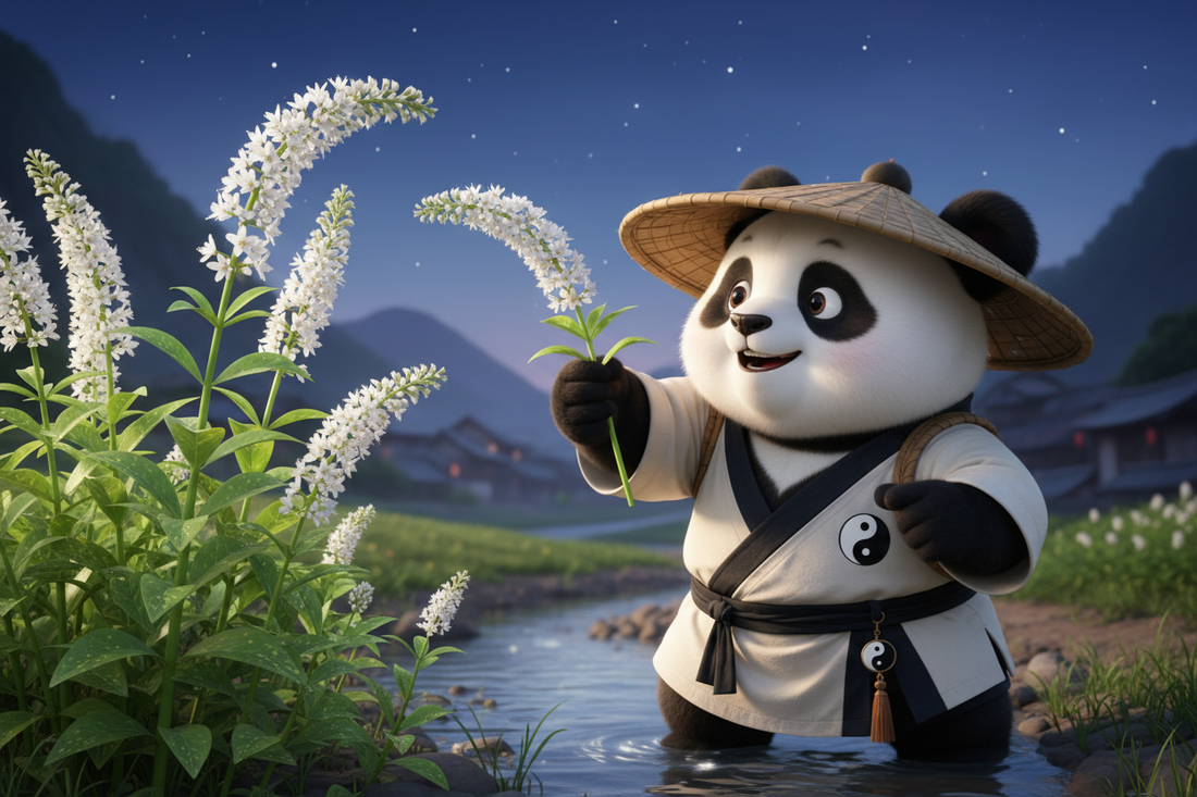 Xingxucai (Lysimachia fortunei / Star Herb): The Elegant White-Spiked Stream Herb That Moves Blood, Clears Damp-Heat, Regulates Menstruation, and Restores the Sleep That Stasis and Inflammation Destroy