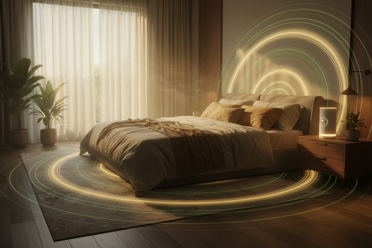 Taiji Sleep Coach — Dawn Energy Scene